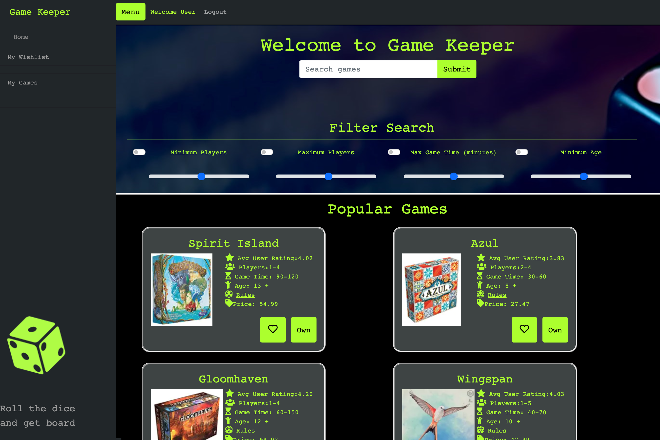 thumbnail of game keeper